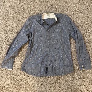 Diesel Flower Print Button Down XXL